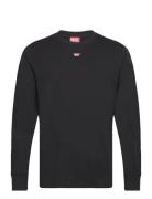 T-Just-Ls-D T-Shirt Tops T-Langærmet Skjorte Black Diesel