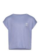 Hmlrillo T-Shirt S/S Sport T-Kortærmet Skjorte Blue Hummel