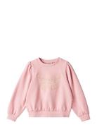 Sweatshirt Embroidery Vega Tops Sweatshirts & Hoodies Sweatshirts Pink...