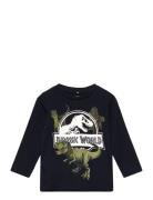 Nmmnijal Jurassic Ls Top Noos Sky Tops T-shirts Long-sleeved T-Skjorte...