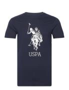 Uspa T-Shirt Frederik Men Tops T-Kortærmet Skjorte Blue U.S. Polo Assn...