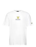 Eagle Logo T-Shirt Tops T-Kortærmet Skjorte White Lyle & Scott