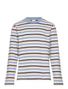 Anton - T-Shirt Tops T-shirts Long-sleeved T-Skjorte Blue Hust & Clair...