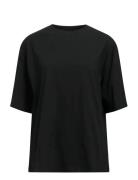 Objgima 2/4 Over T-Shirt Noos Tops T-shirts & Tops Short-sleeved Black...