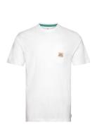 Surf Paradise Badge Tee Sport T-Kortærmet Skjorte White Rip Curl