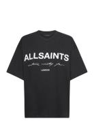 Helis Carlie Tee Tops T-shirts & Tops Short-sleeved Black AllSaints