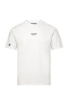 Sport Tech Logo Relaxed Tee Sport T-Kortærmet Skjorte White Superdry S...