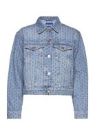 Anouk_B Jakke Denimjakke Blue HUGO BLUE