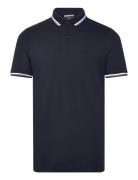 Sportswear Relaxed Tipped Polo Tops Polos Short-sleeved Navy Superdry