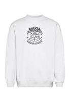 Sextant Sweatshirt Tops Sweatshirts & Hoodies Sweatshirts Grey Makia