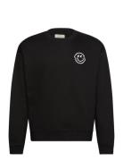 Rrvincent Sweat Tops Sweatshirts & Hoodies Sweatshirts Black Redefined...