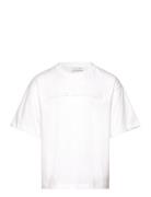 Short Sleeves Tee-Shirt Tops T-Kortærmet Skjorte White Little Marc Jac...