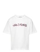 Short Sleeves Tee-Shirt Tops T-Kortærmet Skjorte White Little Marc Jac...