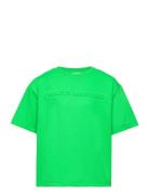 Short Sleeves Tee-Shirt Tops T-Kortærmet Skjorte Green Little Marc Jac...