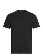 M Cotton Blend T-Shirt Designers T-Kortærmet Skjorte Black J. Lindeber...