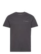 Heavyweight Organic Logo Tee Tops T-Kortærmet Skjorte Grey S.T. VALENT...