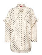 Flowercras Shirt Tops Shirts Long-sleeved Cream Cras