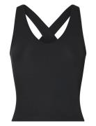 Float Zoe Tank, Cross-Back Tops T-shirts & Tops Sleeveless Black Girlf...