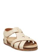 Bisgaard Aiden Shoes Summer Shoes Sandals Cream Bisgaard