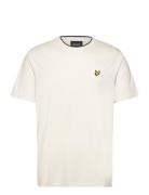 Tipped T-Shirt Tops T-Kortærmet Skjorte White Lyle & Scott