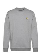 Crew Neck Fly Fleece Sport Sweatshirts & Hoodies Sweatshirts Grey Lyle...