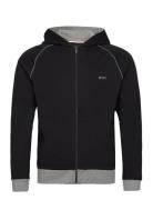 Mix&Match Jacket H Tops Sweatshirts & Hoodies Hoodies Black BOSS