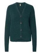 Sc-Torino Tops Knitwear Cardigans Green Soyaconcept