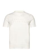 T-Shirt Tops T-Kortærmet Skjorte White Armani Exchange