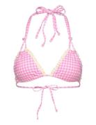 Brassiere Swimwear Bikinis Bikini Tops Triangle Bikinitops Pink United...