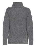 Luca Alpaca Sweater Tops Knitwear Turtleneck Grey Ella&il