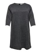 Carmartha 3/4 Knee Dress Jrs Knælang Kjole Grey ONLY Carmakoma