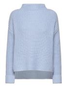 Slfselma Ls Knit Pullover Noos Tops Knitwear Jumpers Blue Selected Fem...