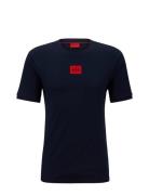Diragolino212 Designers T-Kortærmet Skjorte Navy HUGO