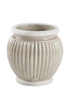 Catinia Flower Pot Home Decoration Flower Pots Grey Lene Bjerre