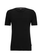 Thompson 02 Tops T-Kortærmet Skjorte Black BOSS