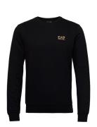 Sweatshirt Tops Sweatshirts & Hoodies Sweatshirts Black EA7
