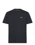 Tee Tape Sport T-Kortærmet Skjorte Navy BOSS