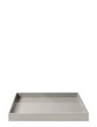 Lux Lacquer Tray Home Decoration Decorative Platters Grey Mojoo