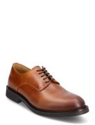 Classic Derby - Leather Shoes Business Laced Shoes Brown S.T. VALENTIN