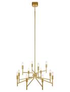 Regent Pendant 12L Home Lighting Lamps Ceiling Lamps Pendant Lamps Gol...