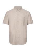 Matrostol Bd Ss Tops Shirts Short-sleeved Beige Matinique
