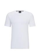 Thompson 02 Tops T-Kortærmet Skjorte White BOSS