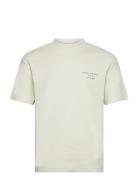 Jprblasanchez Branding Tee Crew Neck Sn Tops T-Kortærmet Skjorte Cream...