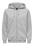 Onsceres Life Zip Thr. Hoodie Sweat Tops Sweatshirts & Hoodies Hoodies...