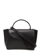 Arezzo Black Vacchetta Designers Small Shoulder Bags-crossbody Bags Bl...