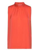 Aileensz Top Tops Blouses Sleeveless Orange Saint Tropez