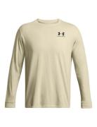 Ua Sportstyle Left Chest Ls Sport T-Langærmet Skjorte Brown Under Armo...