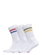 Tennis Crew Socks 3-Pack Sport Socks Regular Socks White Danish Endura...