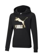 Classics Logo Hoodie G Sport Sweatshirts & Hoodies Hoodies Black PUMA