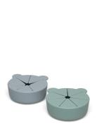 Kelly Snack Cup - 2 Pack Home Meal Time Lunch Boxes Blue Liewood